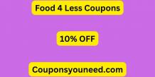 10% off Food 4 Less Coupons November 2024 (*NEW*)