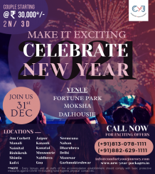 New Year Packages 2021 | Fortune Park Dalhousie