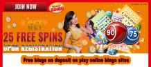 Free bingo no deposit on play online bingo sites &#8211; Delicious Slots