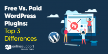 What is Free Vs Paid WordPress Plugin? Top Three Differences - WP OnlineSupport