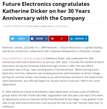 Future Electronics, believe dynamic environment make better work