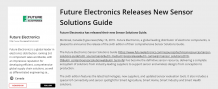 Future Electronics, Founded by Robert Miller Releases New Sensor Solutions Guide