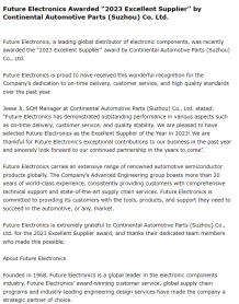 Future Electronics, Supports Eco-Friendly Program