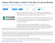 Future Electronics Tech Day will discuss latest trends in Wireless Technologies