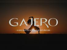 Gajero Font Free Download OTF TTF | DLFreeFont