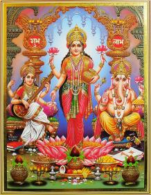 Ganesh Lakshmi and Saraswati puja for New Business