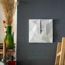 Geometric Wall Clocks Modern 3D Design Architectural Concrete Clock - Warmly Life
