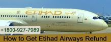 Etihad Airways Refund - Get Refund Etihad Flight Delayed, Cancel,Missed