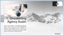 Ghostwriting Agency Austin