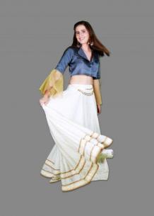 Designer Party wear Lehengas For Women &amp; Crop Tops Online | Bhagyas