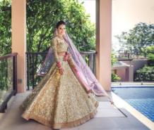 Glittery Bridal Lehenga Design