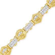 Gold Bracelets for Men - Exotic Diamonds