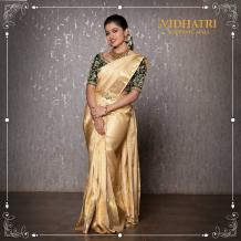 Gold Kanchipattu Saree