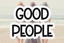 Good People Font Free Download OTF TTF | DLFreeFont