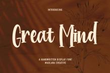 Great Mind Font Free Download OTF TTF | DLFreeFont