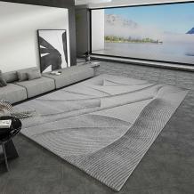 Grey Carpet Modern Abstract Pattern Living Room Area Rugs for Interior Decor - Warmly Home
