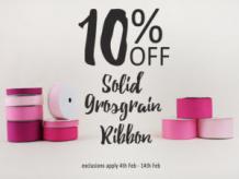 Big Discounts on Ribbons at Ashprint London