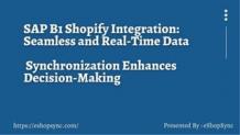 Grow your online business with Shopify and SAP Integration.pptx