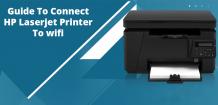 Guide To Connect HP Laserjet Printer to wifi