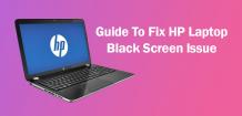 Guide To Fix HP Laptop Black Screen Issue