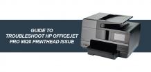 Guide To Troubleshoot HP OfficeJet Pro 8620 Printhead Issue