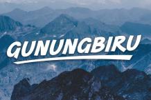 Gunungbiru Font Free Download Similar | FreeFontify