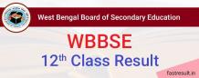 West Bengal 12th Result 2019 | West Bengal HS Result 2019 @Fastresult 		             