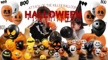 Halloween Celebration with Outstanding Balloon Centerpieces