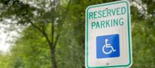  Handicap Parking Signs Reserve Parking Spaces for Handicapped Customers | Visigraph     