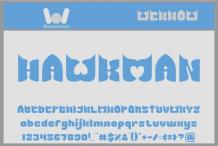 Hawkman Font Free Download OTF TTF | DLFreeFont