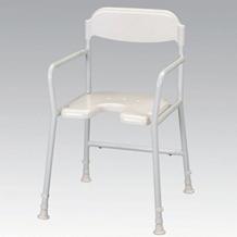 white-line-shower-chair