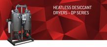 Regenerative heatless desiccant dryer
