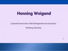 Henning Weigand Risk Management