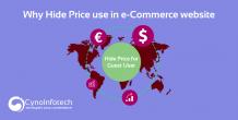 Why Hide Price Use In eCommerce Website - cynoinfotech