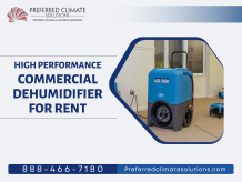 High Performance Commercial Dehumidifier for Rent