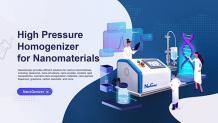 NanoGenizer High Pressure Homogenizer for Nanomaterials and Cell Disruption