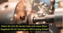 Holen Sie sich die besten Sale-and-Lease-Back-Angebote für Ihr Vermögen | NIV Leasing GmbH