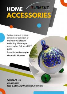 Home Accessories at ELEMENT Home