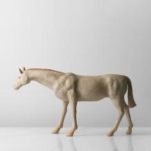 Resin Horse Figurine Interior Decor Stunning Stylish Horse Sculpture - Warmly Design
