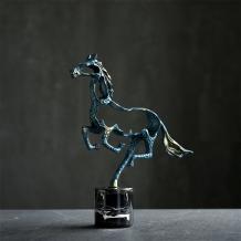 Horse Sculpture Aluminum Alloy Art Design Animal Interior Table Decor - Warmly Life