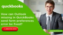 outlook is missing in QuickBooks desktop send forms preferences - QBS