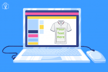 How Do Text Features Work in Brush Your Ideas T-Shirt Design Tool? ~ T-shirt Design Software and Web to Print Blog - Brush Your Ideas