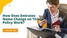 How Does Emirates Name Change on Ticket Policy Work?