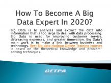 Best Big Data Hadoop Online Training Courses