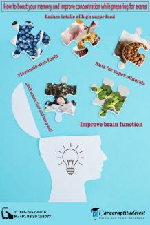 How to boost your memory and improve concentration while preparing for exams 
