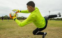 Goalie Goalkeeper Gloves Is Save Your Fingers