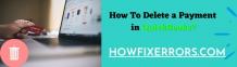 How To Delete a Payment in QuickBooks? - HowFixErrors