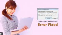 How to fix Confirm Form Resubmission popup error?