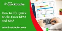 QuickBooks Error Codes 6190 and 816 - Get Support &amp; Help