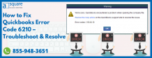 Fix QuickBooks error code 6210- Top 2021 Solutions 